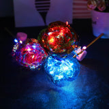 Maxbell 5 Pieces Valentines Gift Artificial Floral Roses for Wedding Anniversary Day