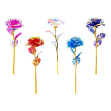 Maxbell 5 Pieces Valentines Gift Artificial Floral Roses for Wedding Anniversary Day