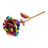 Maxbell 5 Pieces Valentines Gift Artificial Floral Roses for Wedding Anniversary Day