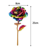 Maxbell 5 Pieces Valentines Gift Artificial Floral Roses for Wedding Anniversary Day