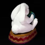 Maxbell Rabbit Calendar Easter Ornament Easter Decor Cartoon for Shelf Office Indoor