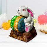 Maxbell Rabbit Calendar Easter Ornament Easter Decor Cartoon for Shelf Office Indoor