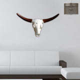 Maxbell Skull Sheep Head Wall Sculpture for Home Decor Gift 3D Wall Hanging Ornament Style A