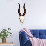Maxbell Skull Sheep Head Wall Sculpture for Home Decor Gift 3D Wall Hanging Ornament Style B