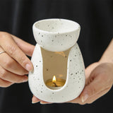 Maxbell Essential Oil Burner Detachable Table Centerpiece Aroma Burner for Yoga