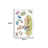 Maxbell Set of 9 Sheets Easter Window Decals Double Sided for Home Decor Accessories