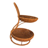 Maxbell 2 Tier Storage Basket Bread Box Food Holder for Living Room Patio Countertop