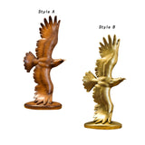 Maxbell Eagle Statue Resin Table Ornament Eagle Figurine for Dining Room Bookshelf