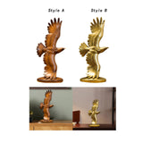 Maxbell Eagle Statue Resin Table Ornament Eagle Figurine for Dining Room Bookshelf
