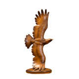 Maxbell Eagle Statue Resin Table Ornament Eagle Figurine for Dining Room Bookshelf