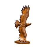 Maxbell Eagle Statue Resin Table Ornament Eagle Figurine for Dining Room Bookshelf