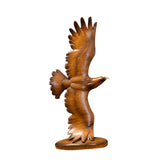 Maxbell Eagle Statue Resin Table Ornament Eagle Figurine for Dining Room Bookshelf
