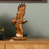 Maxbell Eagle Statue Resin Table Ornament Eagle Figurine for Dining Room Bookshelf