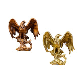 Maxbell Eagle Statue Resin Table Ornament for Lawn Porch Bookshelf Drawing Room