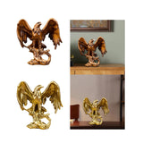 Maxbell Eagle Statue Resin Table Ornament for Lawn Porch Bookshelf Drawing Room