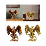 Maxbell Eagle Statue Resin Table Ornament for Lawn Porch Bookshelf Drawing Room