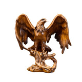Maxbell Eagle Statue Resin Table Ornament for Lawn Porch Bookshelf Drawing Room