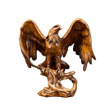 Maxbell Eagle Statue Resin Table Ornament for Lawn Porch Bookshelf Drawing Room