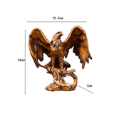 Maxbell Eagle Statue Resin Table Ornament for Lawn Porch Bookshelf Drawing Room
