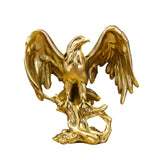 Maxbell Eagle Statue Resin Table Ornament for Lawn Porch Bookshelf Drawing Room