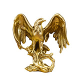Maxbell Eagle Statue Resin Table Ornament for Lawn Porch Bookshelf Drawing Room