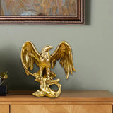 Maxbell Eagle Statue Resin Table Ornament for Lawn Porch Bookshelf Drawing Room