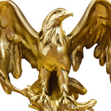 Maxbell Eagle Statue Resin Table Ornament for Lawn Porch Bookshelf Drawing Room