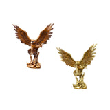 Maxbell Eagle Statues Eagle Figurine for Bookshelf Home Office Desktop Display Decor