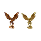 Maxbell Eagle Statues Eagle Figurine for Bookshelf Home Office Desktop Display Decor