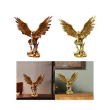 Maxbell Eagle Statues Eagle Figurine for Bookshelf Home Office Desktop Display Decor