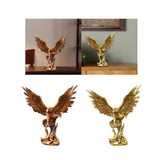 Maxbell Eagle Statues Eagle Figurine for Bookshelf Home Office Desktop Display Decor