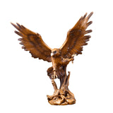 Maxbell Eagle Statues Eagle Figurine for Bookshelf Home Office Desktop Display Decor