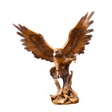 Maxbell Eagle Statues Eagle Figurine for Bookshelf Home Office Desktop Display Decor