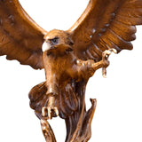 Maxbell Eagle Statues Eagle Figurine for Bookshelf Home Office Desktop Display Decor