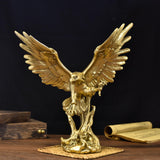 Maxbell Eagle Statues Eagle Figurine for Bookshelf Home Office Desktop Display Decor