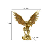 Maxbell Eagle Statues Eagle Figurine for Bookshelf Home Office Desktop Display Decor