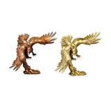 Maxbell Eagle Figurine Sculpture for Desktop Display Decor Dining Room Lawn Porch