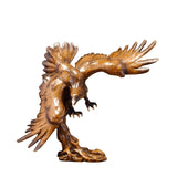 Maxbell Eagle Figurine Sculpture for Desktop Display Decor Dining Room Lawn Porch
