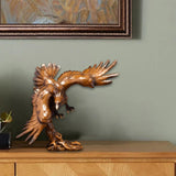 Maxbell Eagle Figurine Sculpture for Desktop Display Decor Dining Room Lawn Porch