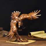 Maxbell Eagle Figurine Sculpture for Desktop Display Decor Dining Room Lawn Porch