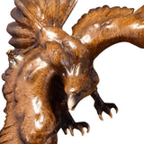 Maxbell Eagle Figurine Sculpture for Desktop Display Decor Dining Room Lawn Porch