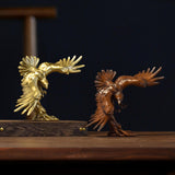 Maxbell Eagle Figurine Sculpture for Desktop Display Decor Dining Room Lawn Porch