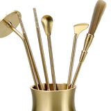 Maxbell 7 Pieces Chinese Incense Ceremony Set Incense Making Set for Yoga Meditation