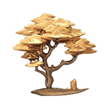 Maxbell Welcome Guests Tree Wall Sculpture Wall Art Sculpture for Cafe Bedroom Hotel