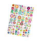 Maxbell 9Pcs Spring Window Stickers Spring Window Clings for Living Room Office Shop