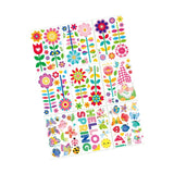 Maxbell 9Pcs Spring Window Stickers Spring Window Clings for Living Room Office Shop