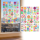Maxbell 9Pcs Spring Window Stickers Spring Window Clings for Living Room Office Shop