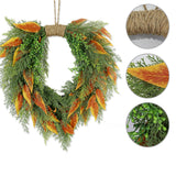 Maxbell Easter Wreath Front Door Wall Holiday Farmhouse Window Artificial Decoration