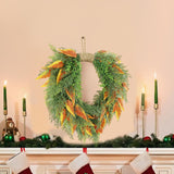 Maxbell Easter Wreath Front Door Wall Holiday Farmhouse Window Artificial Decoration