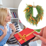 Maxbell Easter Wreath Front Door Wall Holiday Farmhouse Window Artificial Decoration